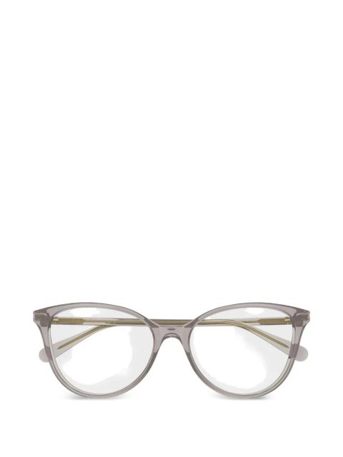 Gucci Eyewear logo-detail glasses - Grey - zdjęcie produktu nr 1