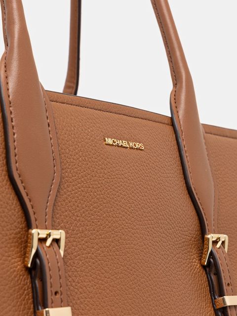 MICHAEL Michael Kors torebka skórzana kolor brązowy 30R5G9OT7L