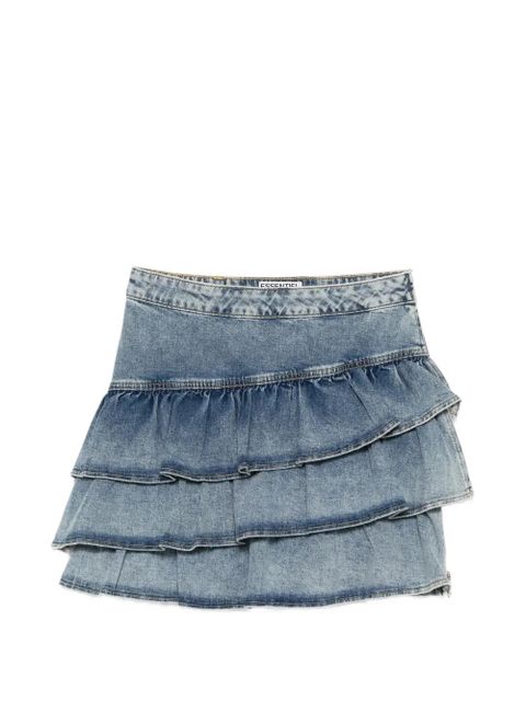 Essentiel Antwerp tiered mini skirt - Blue - zdjęcie produktu nr 1