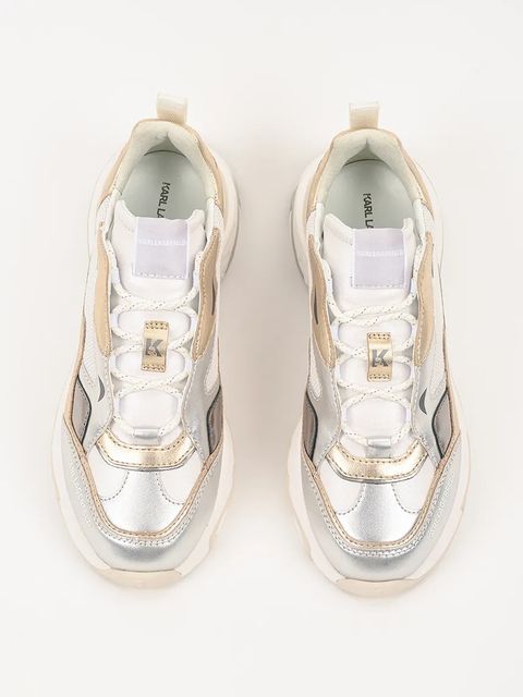 Karl Lagerfeld sneakersy BLAZE damskie kolor złoty KL62425A