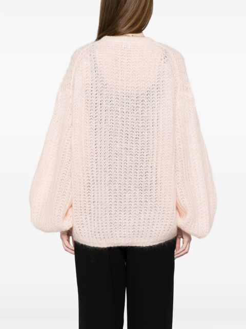 TOTEME open-knit sweater - Pink