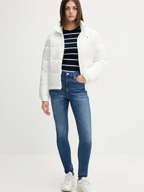 Tommy Jeans kurtka kolor biały zimowa DW0DW21619 - zdjęcie produktu nr 2