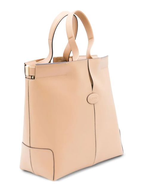 Tod's top-handle leather tote bag - Neutrals - zdjęcie produktu nr 2