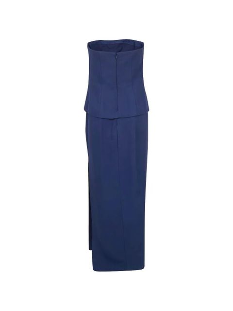 Lauren Ralph Lauren strapless maxi dress - Blue - zdjęcie produktu nr 1