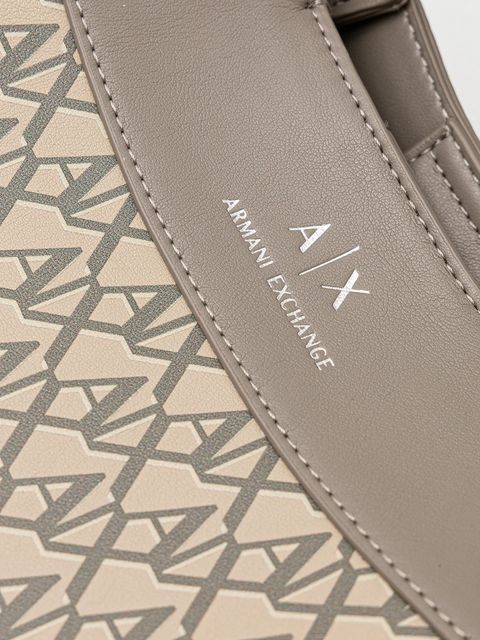 Armani Exchange torebka kolor beżowy XW000954 AF17145