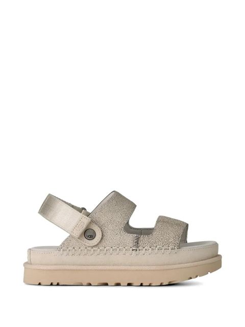 UGG Goldenstar crackle-effect sandals - Neutrals - zdjęcie produktu nr 1