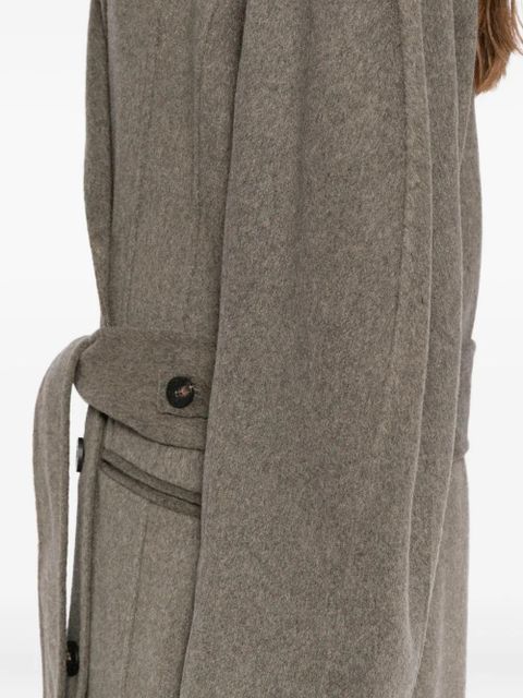 Jacquemus double-breasted belt coat - Grey