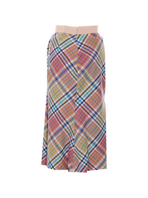 Vivienne Westwood Vase Ensemble check-motif skirt - Pink - zdjęcie produktu nr 2