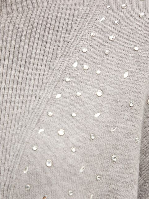 Joseph Ribkoff sweter damski kolor szary z półgolfem 254933 - zdjęcie produktu nr 2