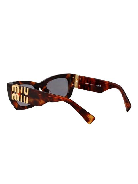 Miu Miu Eyewear tortoiseshell frame sunglasses - Brown