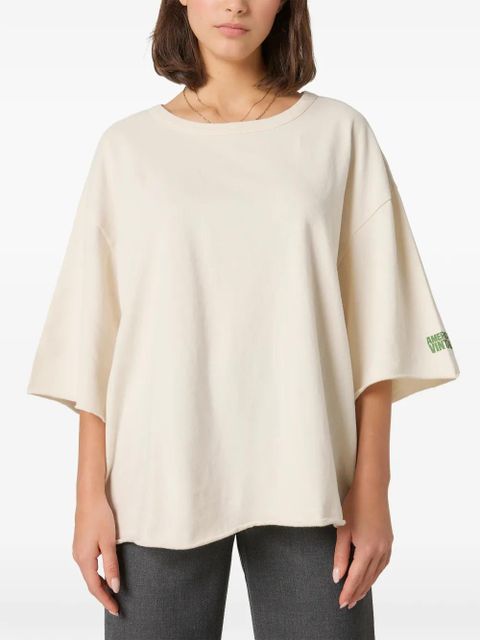 American Vintage short-sleeve round-neck T-shirt - Neutrals