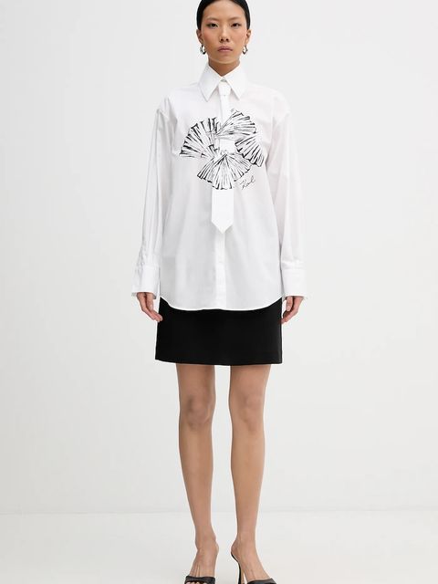 Karl Lagerfeld koszula bawełniana - zdjęcie produktu nr 1