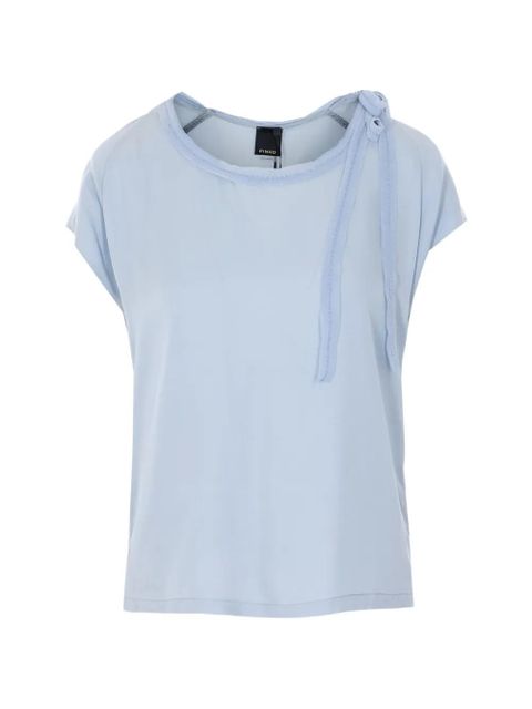 PINKO Bertha tie-detail blouse - Blue - zdjęcie produktu nr 1
