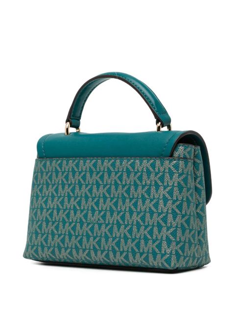 Michael Kors Tribeca signature logo crossbody bag - Blue