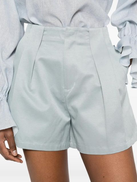 Eleh pleated shorts - Blue