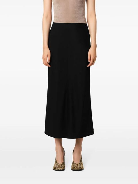 AMI Paris A-line skirt - Black