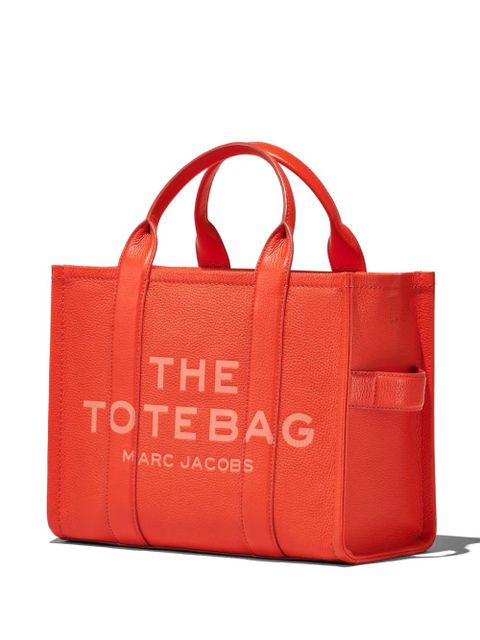 Marc Jacobs The Leather Medium Tote bag - Orange