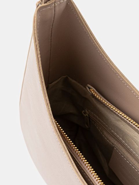 Answear.LAB torebka skórzana kolor brązowy