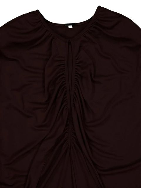 Johanna Ortiz round-neck maxi dress - Brown