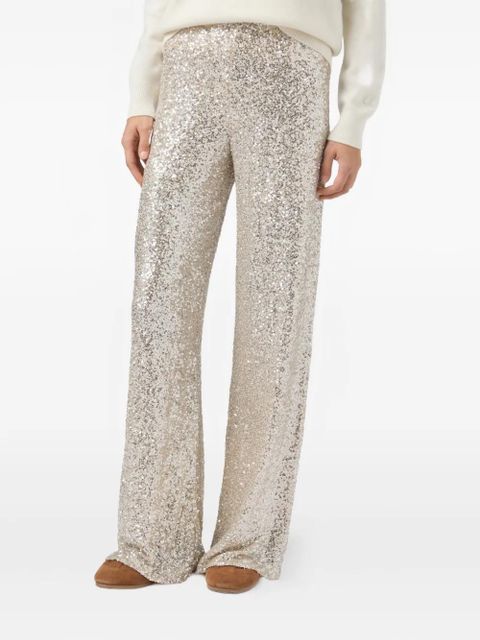 MC2 Saint Barth Lucette sequin trousers - Gold