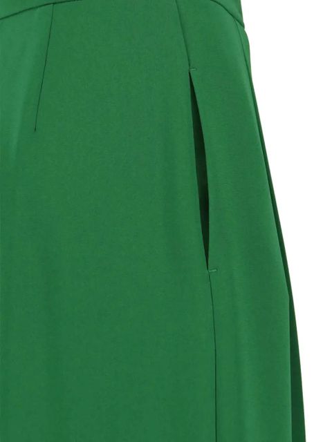 Max Mara pleated straight trousers - Green