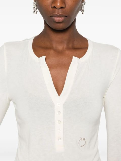 PINKO Mulinello T-shirt - Neutrals