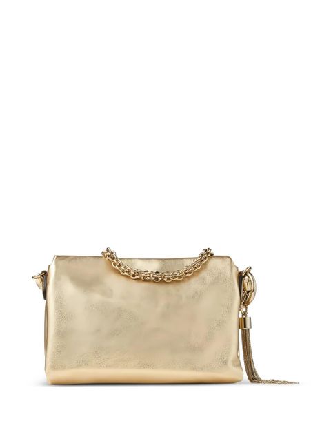 Jimmy Choo tassel chain shoulder bag - Gold