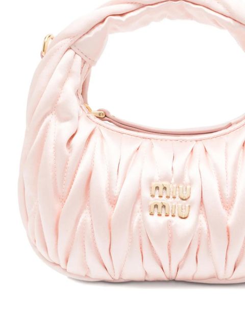 Miu Miu Matelassé Wander mini bag - Pink