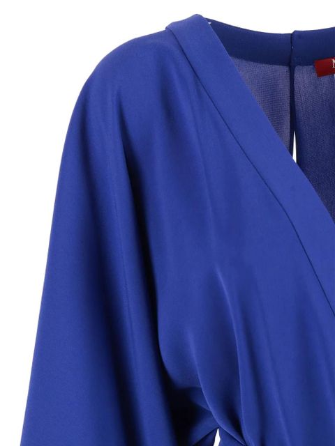 Max Mara belted kimono jumpsuit - Blue