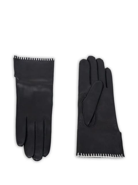 Nanushka Areli stitch gloves - Black - zdjęcie produktu nr 1