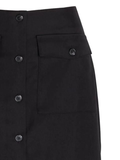 Reformation button-up skirt - Black - zdjęcie produktu nr 2