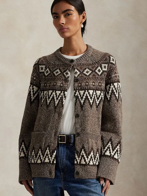 Polo Ralph Lauren kardigan damski z wełny - zdjęcie produktu nr 1