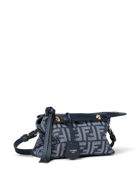 FENDI By The Way denim shoulder bag - Blue - zdjęcie produktu nr 2