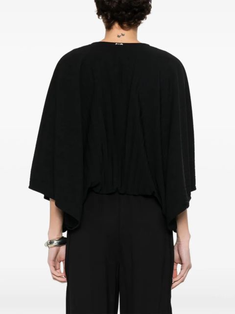 TWINSET short-sleeve blouse - Black