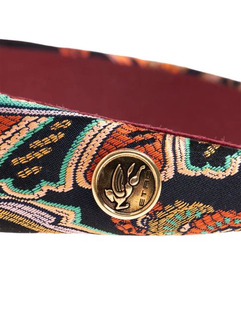 ETRO patterned headband - Black - zdjęcie produktu nr 2