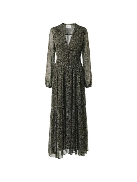 ISABEL MARANT floral-print maxi dress - Black - zdjęcie produktu nr 1