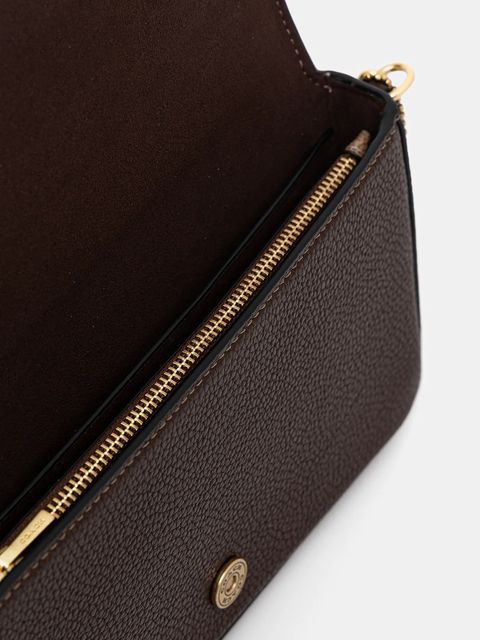 Coach torebka skórzana Mila kolor brązowy CAO01