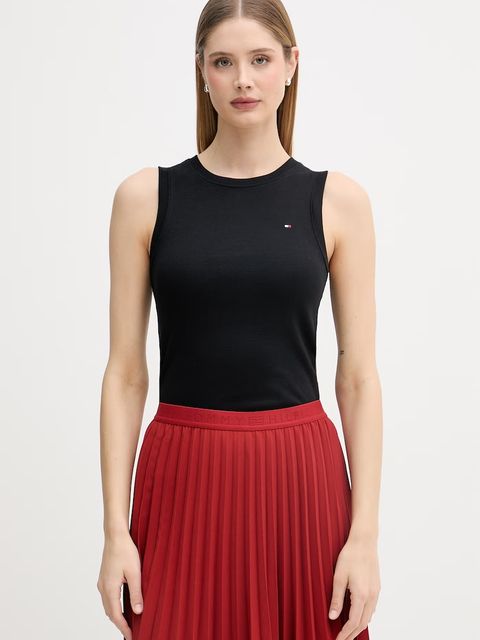 Tommy Hilfiger top damski bawełniany - zdjęcie produktu nr 2