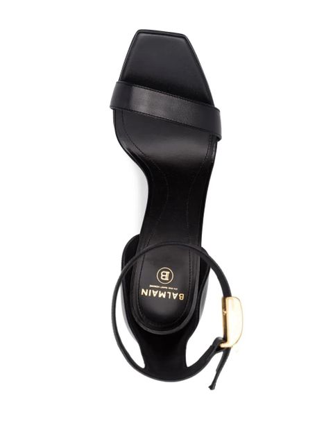 Balmain logo-buckle 95mm pumps - Black