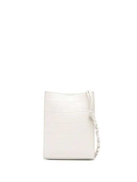 Jil Sander crocodile-effect leather satchel bag - Neutrals - zdjęcie produktu nr 1