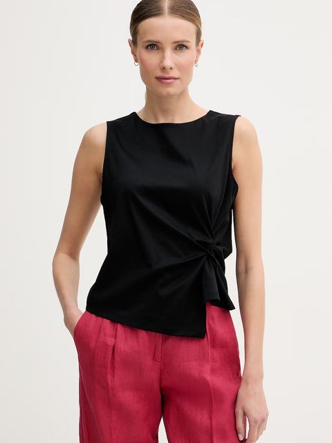 United Colors of Benetton top damski bawełniany - zdjęcie produktu nr 2