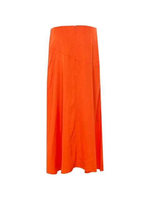 Essentiel Antwerp Jiselle pleated skirt - Orange - zdjęcie produktu nr 2