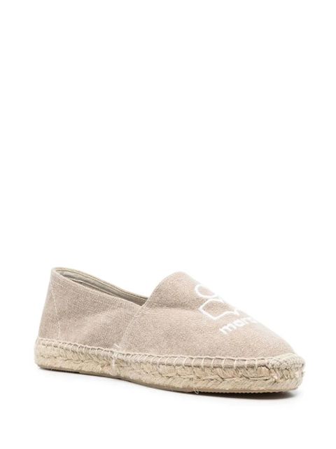 ISABEL MARANT Canae logo-embroidered espadrilles - Neutrals - zdjęcie produktu nr 2