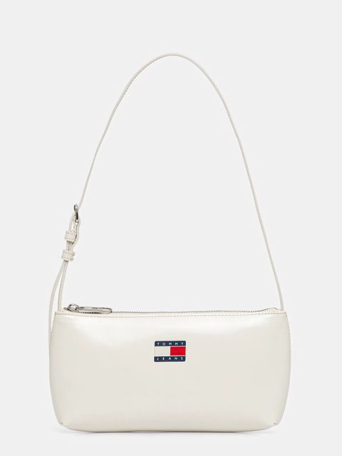 Tommy Jeans torebka kolor beżowy AW0AW17866 - zdjęcie produktu nr 1