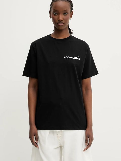Coperni x Disney t-shirt bawełniany Pocahontas damski kolor czarny DJS03F5036POC - zdjęcie produktu nr 2
