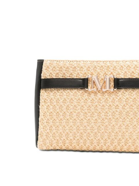 Max Mara BCHMAMBO clutch bag - Neutrals