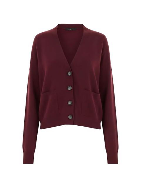 Weekend Max Mara pocket button cardigan - Red - zdjęcie produktu nr 1