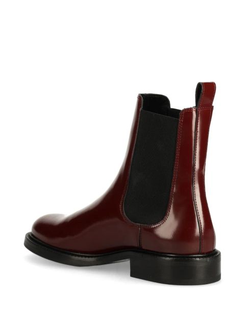ALOHAS leather Chelsea boots - Red