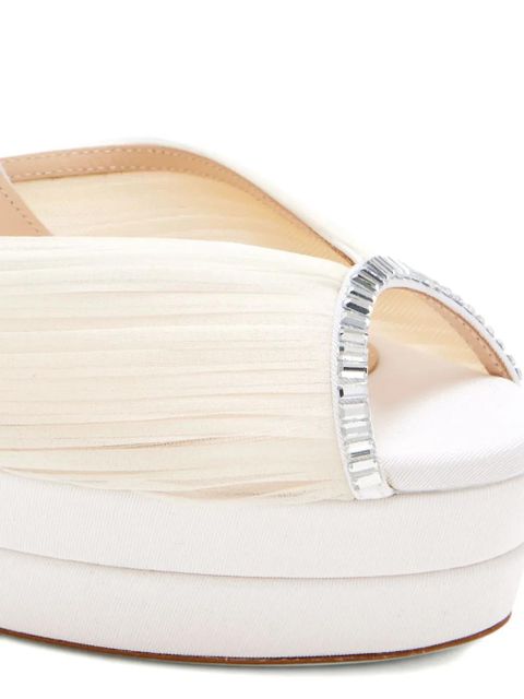 Aquazzura 130mm Be Mine sandals - White - zdjęcie produktu nr 2