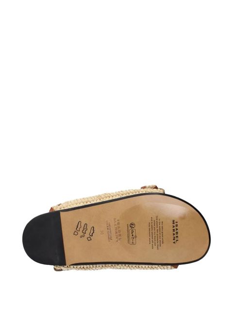 ISABEL MARANT buckled sandals - Neutrals